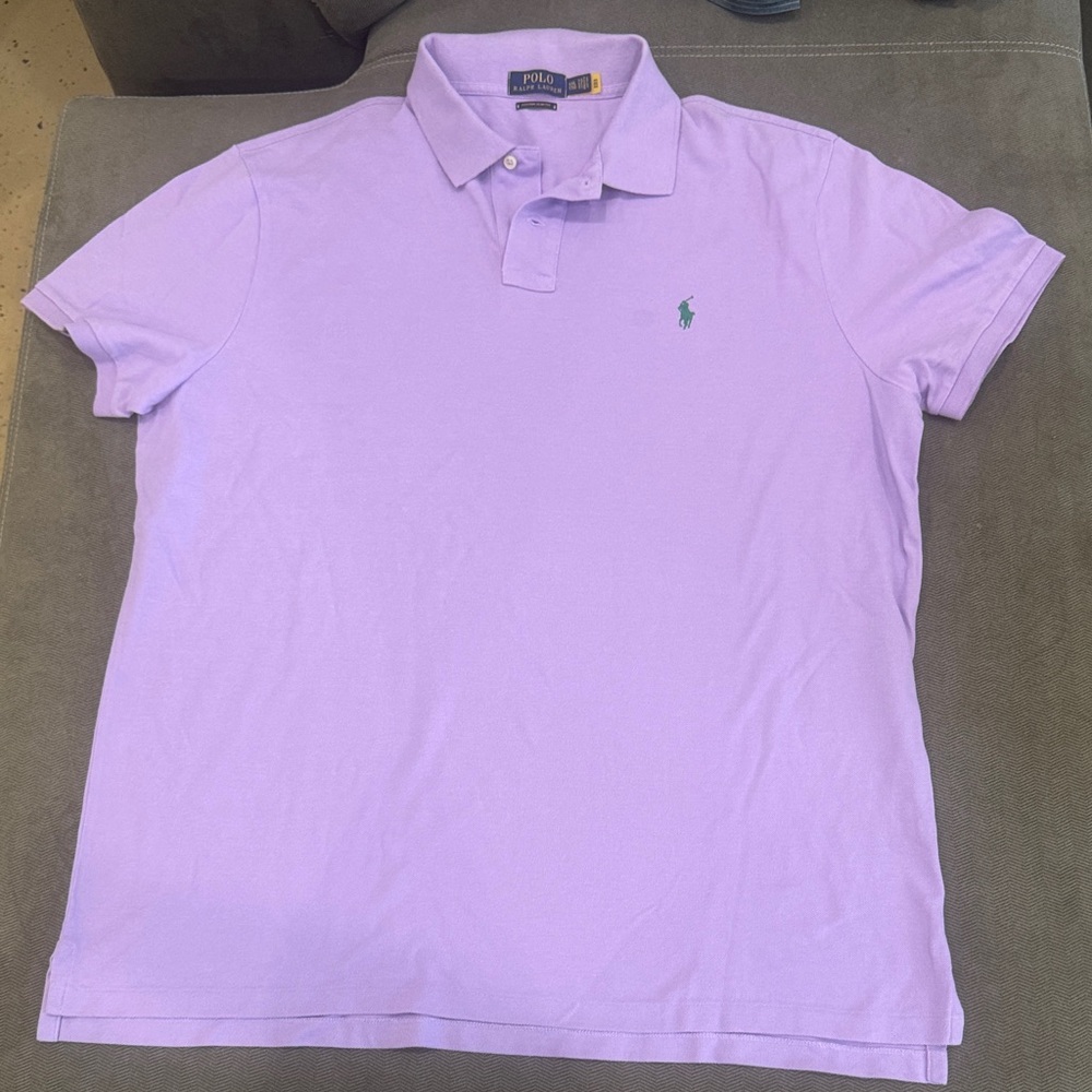 Polo by Ralph Lauren Lavender Men's Polo Shirt